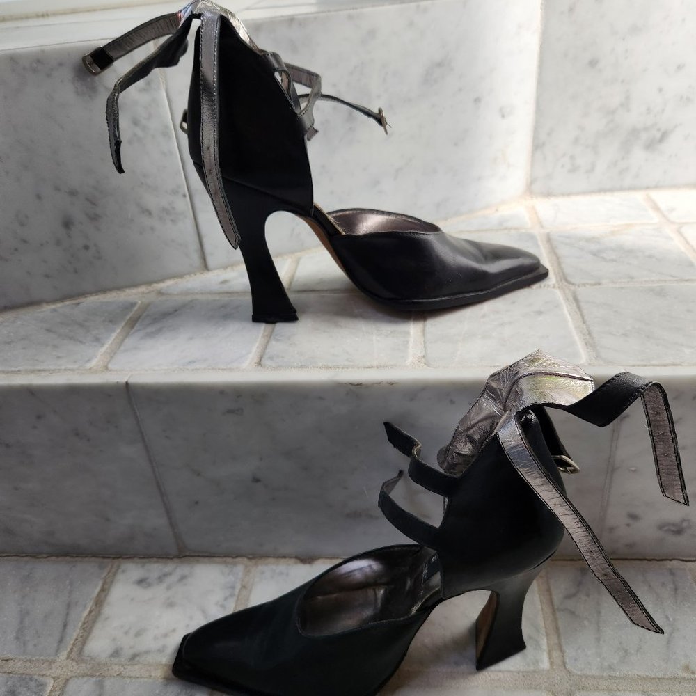 Luxury designer shoes from Nordstrom's, made in Italy, unique size like 8